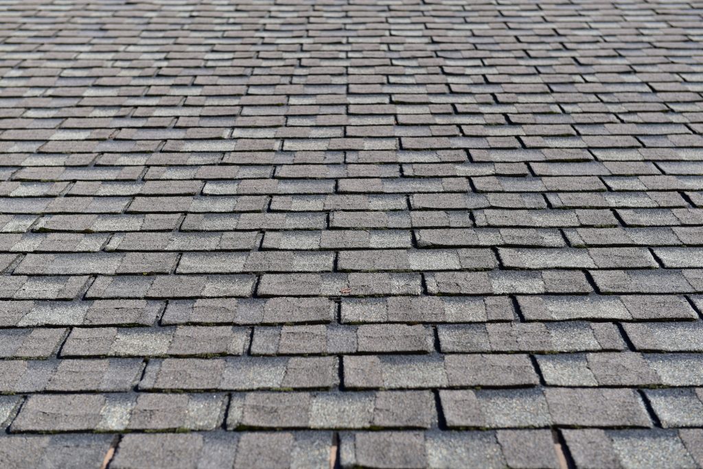 Roof surface of the house. Roof covering on a private house.